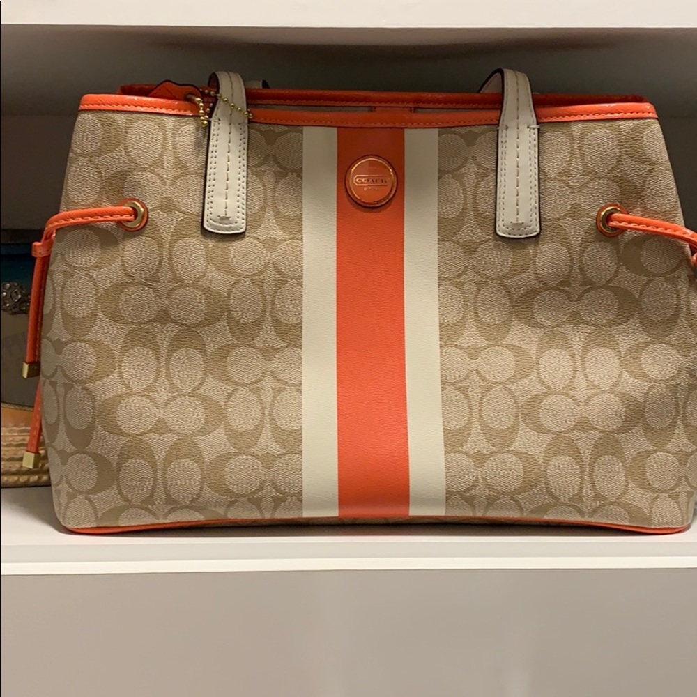 Coach purse- spring colors!